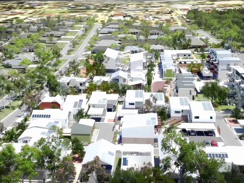 White Gum Valley residential development. Image: Youtube
