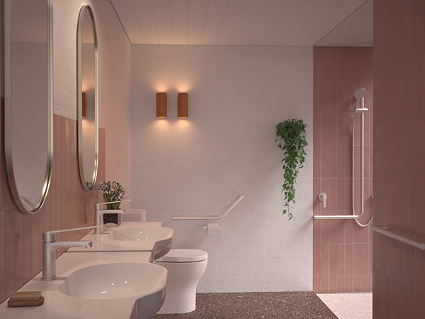 Bathroom design ages with style and grace