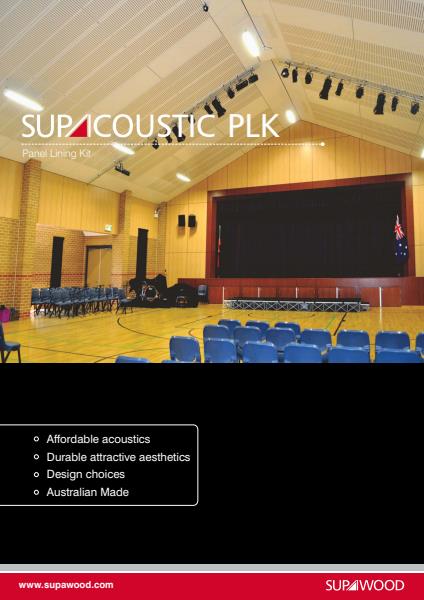 Supacoustic PLK Brochure