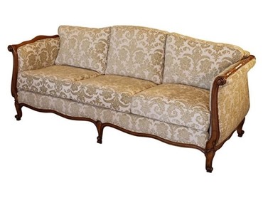 French Provincial Louis Xv Style Three Seater Sofa Available From