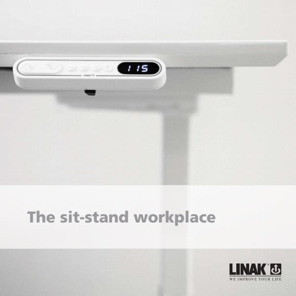 Linak Deskline sit-stand workplace brochure