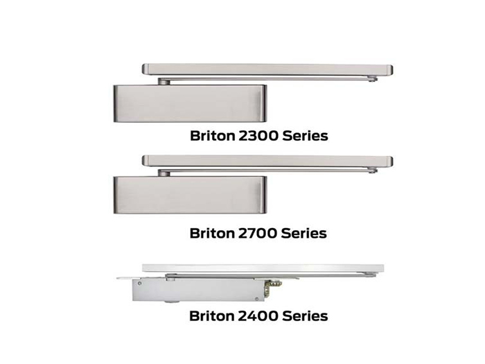 Briton 2300, 2700 and 2400 Series door closers