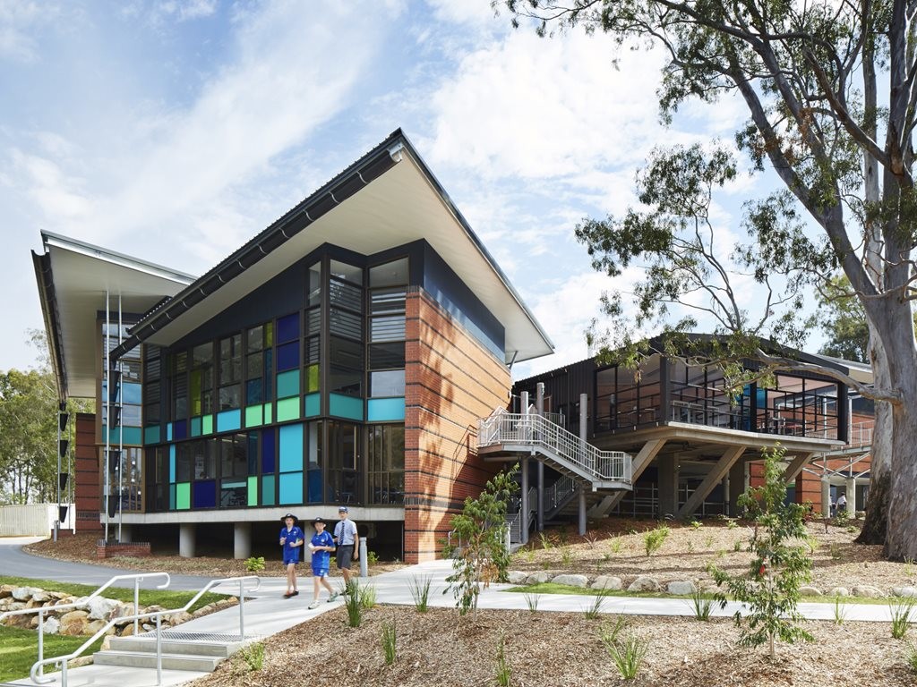 New kid on the block: Ambrose Treacy College Middle School by Fulton Trotter Architects
