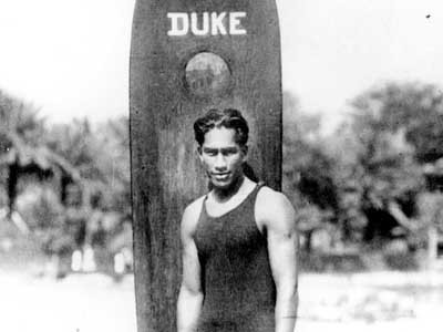 Hawaiian legend Duke Kahanamoku
