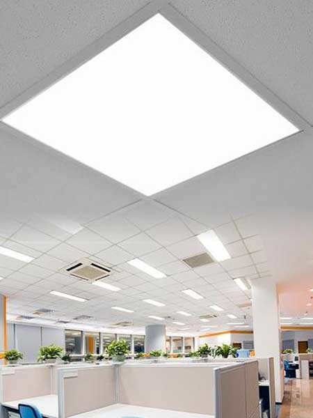 DALI-controlled LED panel lights
