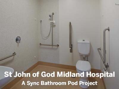 A Sync health pod at St John of God Midland hospital
