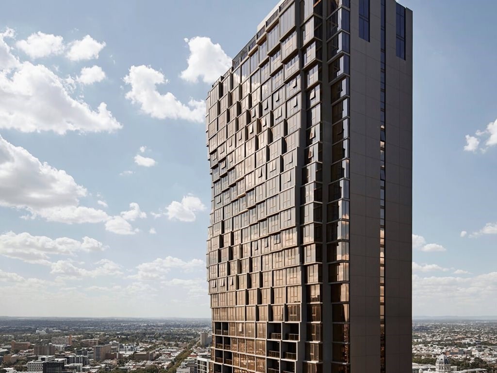 Abode318, Melbourne by Elenberg Fraser and Disegno has been named in the top 10 of the 2015 Emporis Skyscraper Awards. Image: PDG
