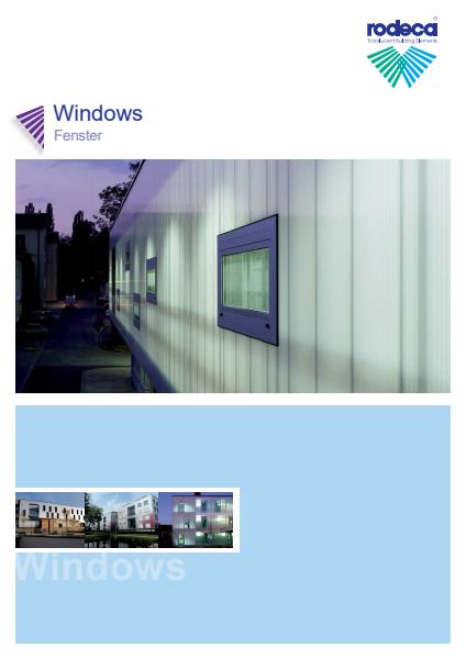 Rodeca Windows brochure