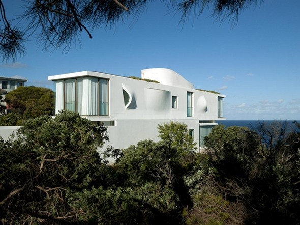 Seacliff House by Chris Elliott Architects.