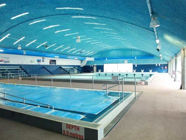 The South Burnett Aquatic Centre featuring the Spantech roof
