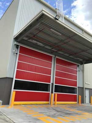 Series RL3000 rapid roll doors can be customised at DMF&rsquo;s Sydney factory
