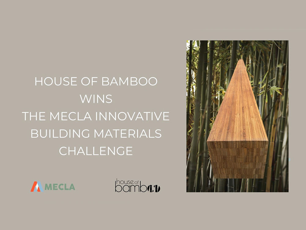 House of Bamboo Wins at MECLA Building Materials Challenge