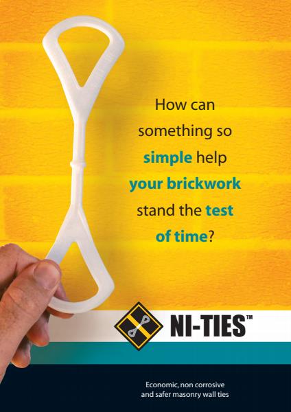 NI-TIES help your brickwork stand the test of time