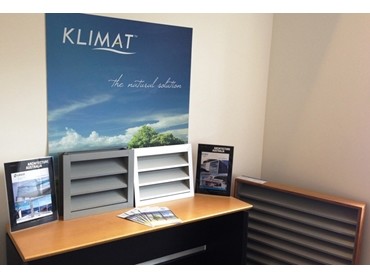 New Klimat fixed ventilation louvres and glass louvres showroom now open