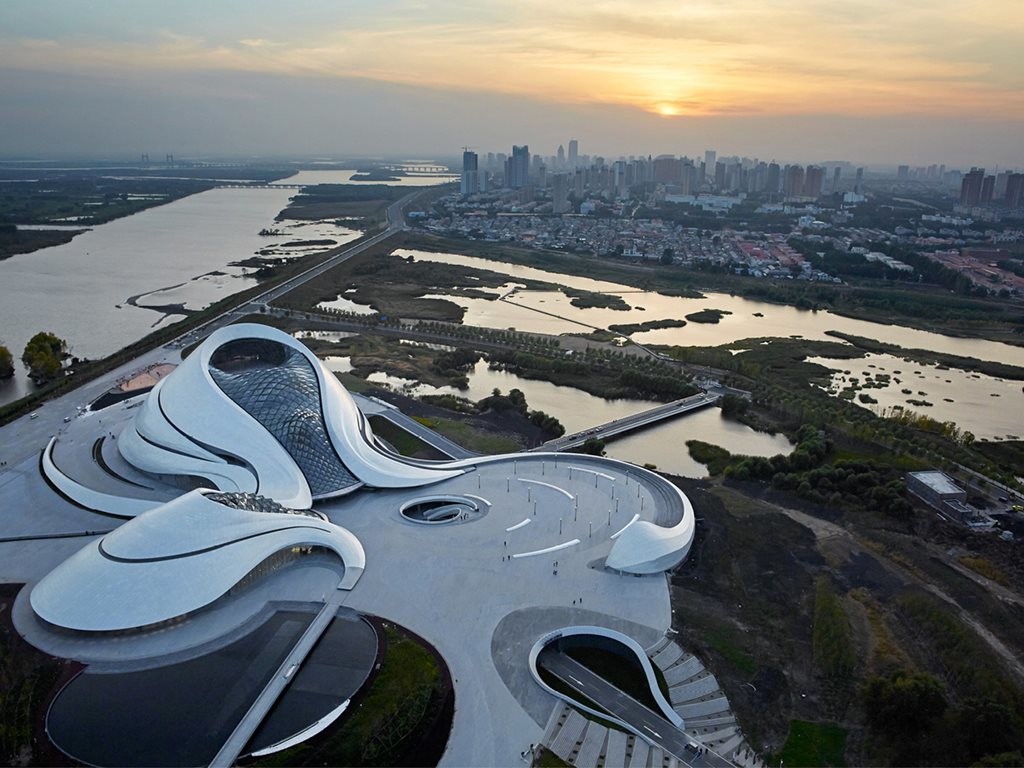 Harbin Cultural Centre in China by Ma Yansong. Image: MAD Architects
