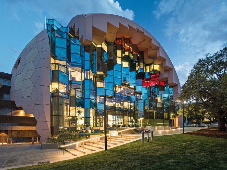 The Zelman Cowen award for Public Architecture was won by ARM Architecture for the Geelong Library Centre. Photography by John Gollings
