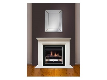 New contemporary style fascia and mantelpiece