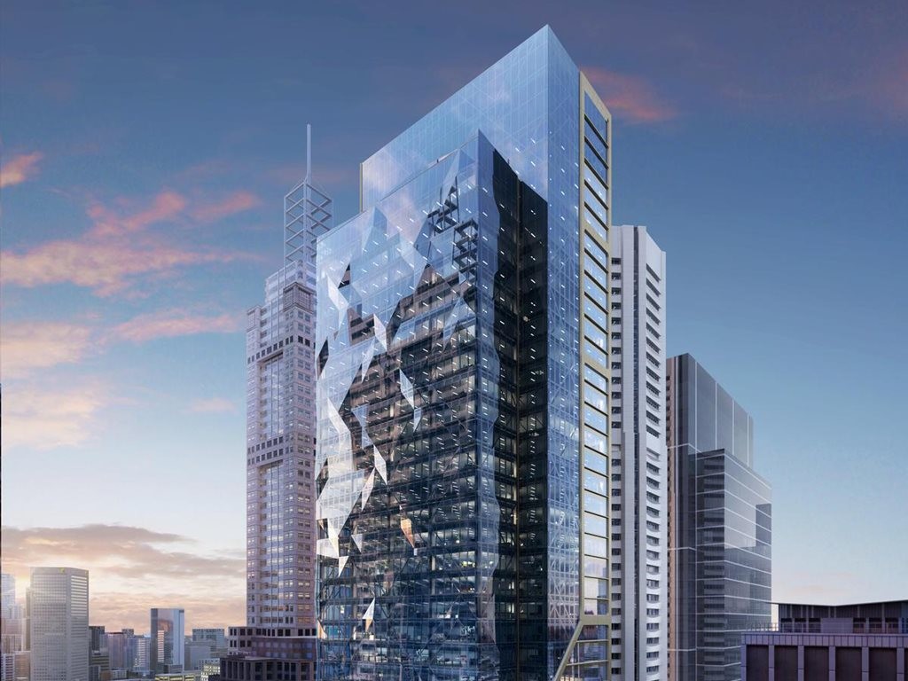 The $800-million mixed-use tower, dubbed 80 Collins, has been granted planning approval by the Victorian government. Image: QICGRE
