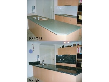 Granite benchtops