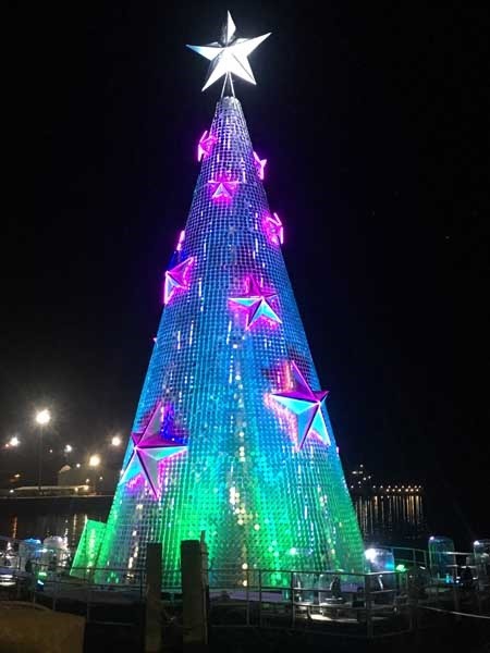 The Floating Christmas Tree
