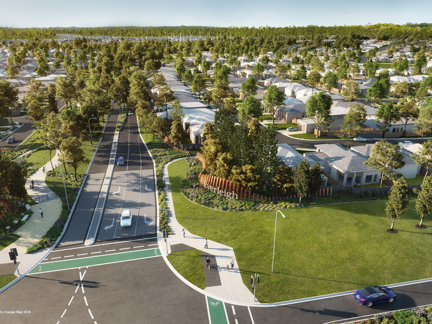 Mirvac has opened a new $5.1 million parkland to the public as part of its Everleigh masterplanned community in Greenbank,&nbsp;located on the Eva Creek in central Queensland, a distance of about 1380km northwest from Brisbane. Image: Supplied.
