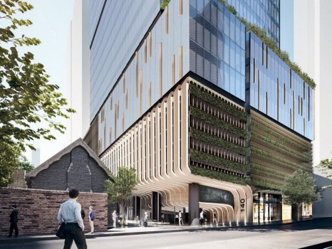 A second tower has been approved for the $500-million redevelopment of Wesley Place in Melbourne. Image: Australian Financial Review&nbsp;
