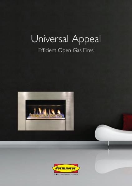 Jetmaster Universal Open Gas Fireplaces