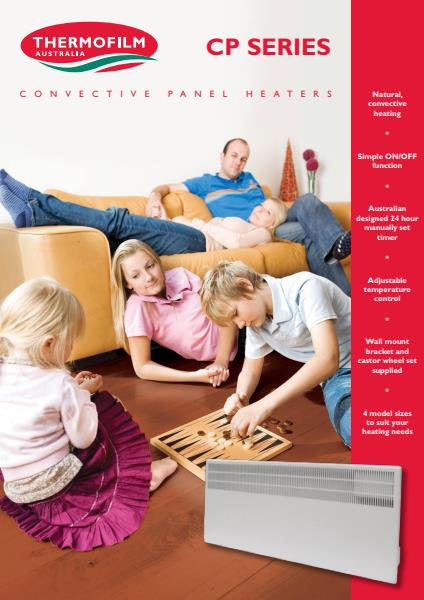 CP Series Convective Panel Heater Brochure