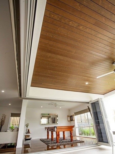 Expresswood panelling at Indigo Homes&rsquo; Rochedale display home
