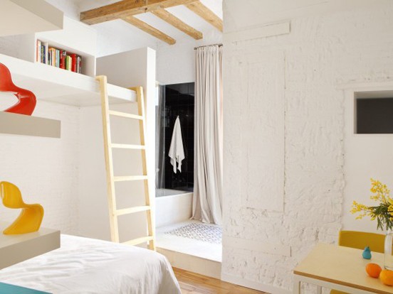 Salva46 Apartment by Miel Arquitectos and Studio P10, Barcelona.&nbsp;Photography by Asier Rua
