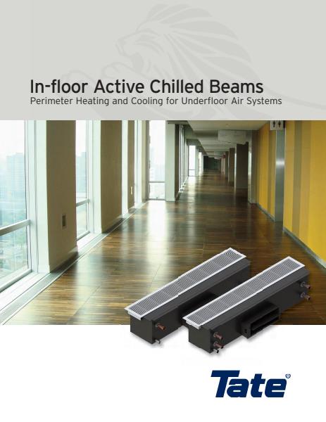 Tate In-Floor Active Chilled Beams