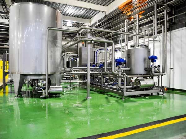 CAW Ingredients facility in Northallerton, North Yorkshire featuring Altro&rsquo;s PU resin floor
