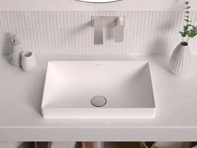 Caroma Lead Free Tapware White Basin