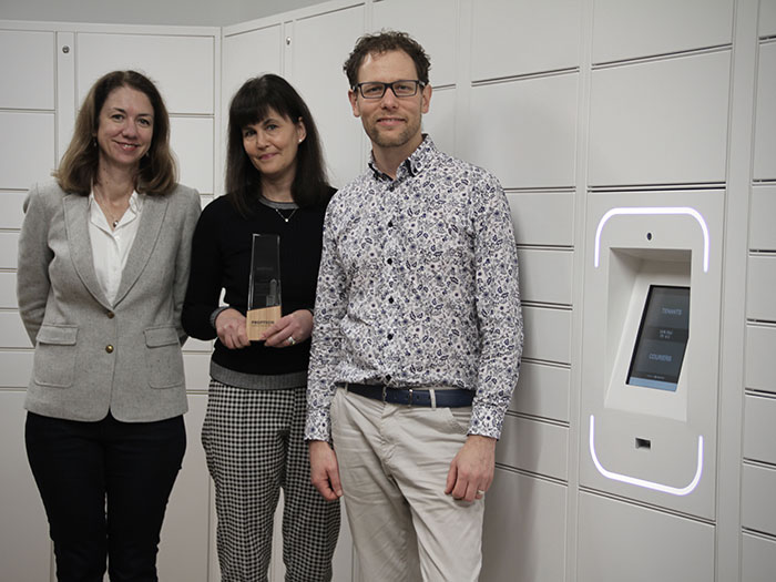 Australian Parcel Lockers win Proptech Award