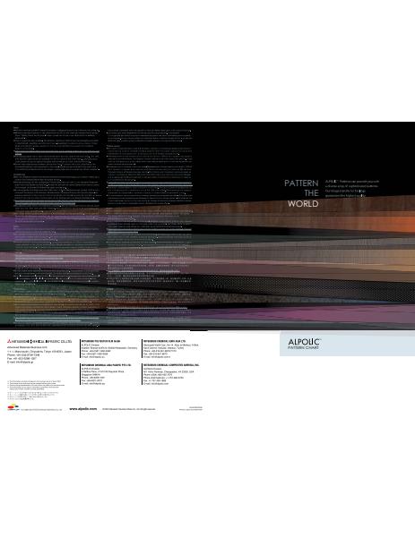 ALPOLIC Colour Chart - Pattern Series