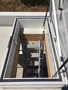 Gorter Hatches Scissor Stairs