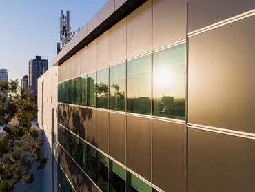 St. Paul's Terrace: AODELI’s NCP is designed specifically as a non-combustible solution for the Australian cladding market 