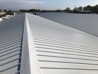 Insulated Roof Panels White