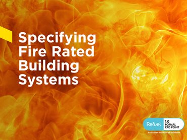 Webinar: Specifying fire-rated building systems 