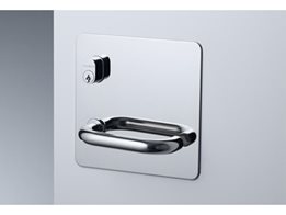 Plate Door Hardware with a Concealed Fixed Plate by Lockwood Australia