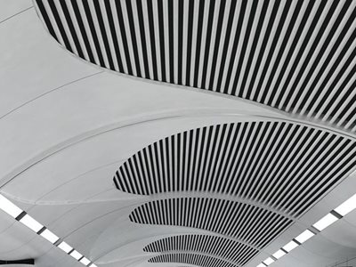 Himmel OWA Metal Ceiling Tiles Curve