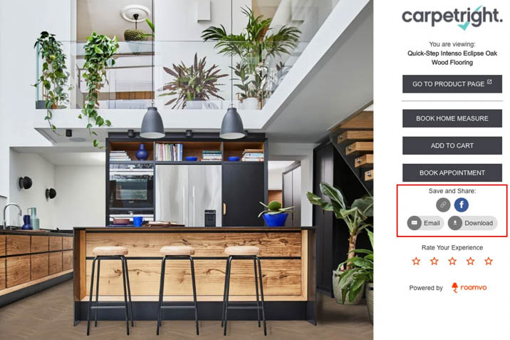 carpetright visualiser interior design software