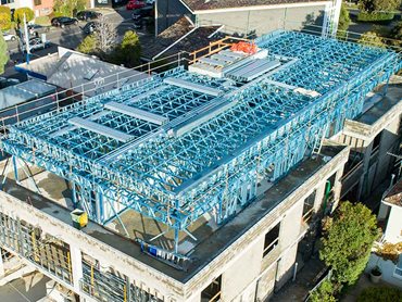 SBS reduced significant structural steel for the canopies 