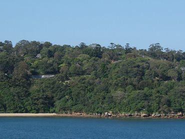 View of the Taronga Zoo site from Cremorne. Image: NSW Government