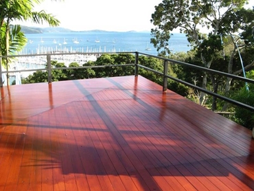 UBIQ INEX DECKING boards are BAL FZ Fire rated for fire safe usage l