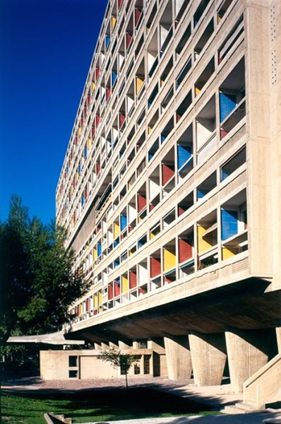 Unité d’Habitation by Le Corbusier 1952 Marseilles