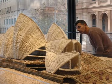 One of the exhibits at The People’s House: Sydney Opera House at 50 exhibition (Source: Museums of History NSW)