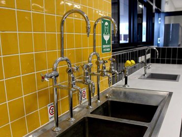 Galvin Specialised assisted in the design and supply of taps and fixtures