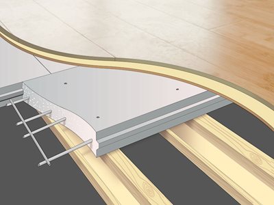 Detailed Cross Section of Hebel PowerFloor Flooring System 