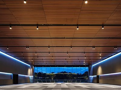 Screenwood Ceiling Wall Panels Commercial Interior Joondalup